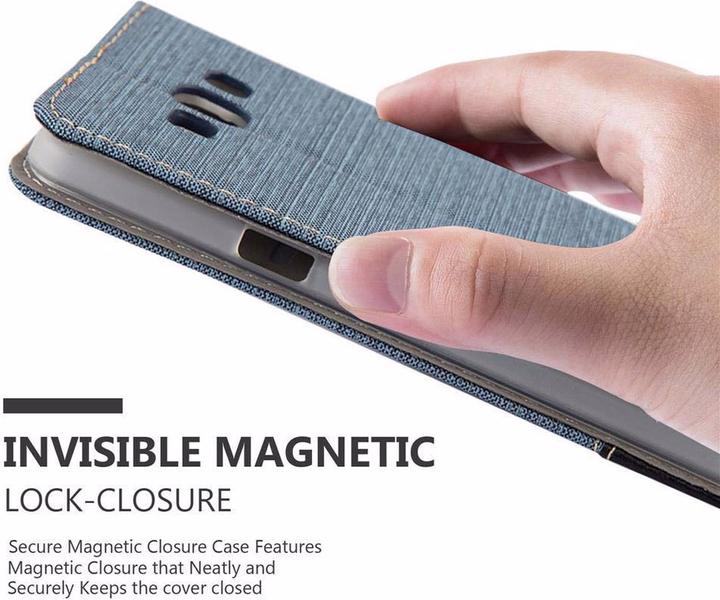 Produktbild Cadorabo Book Jeans Optik Cover (Samsung Galaxy A7)