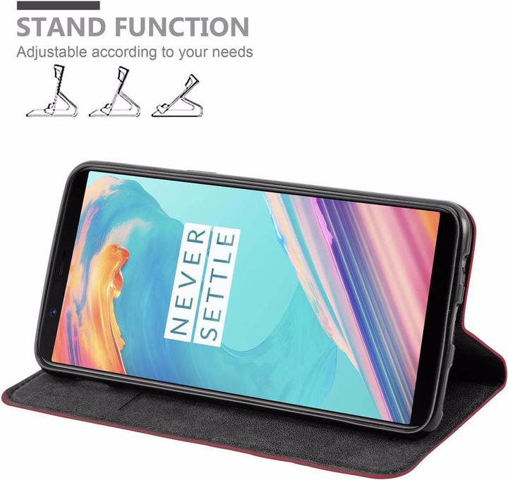 Immagine prodotto Cadorabo Copertina magnetica invisibile del libro (OnePlus 5T)