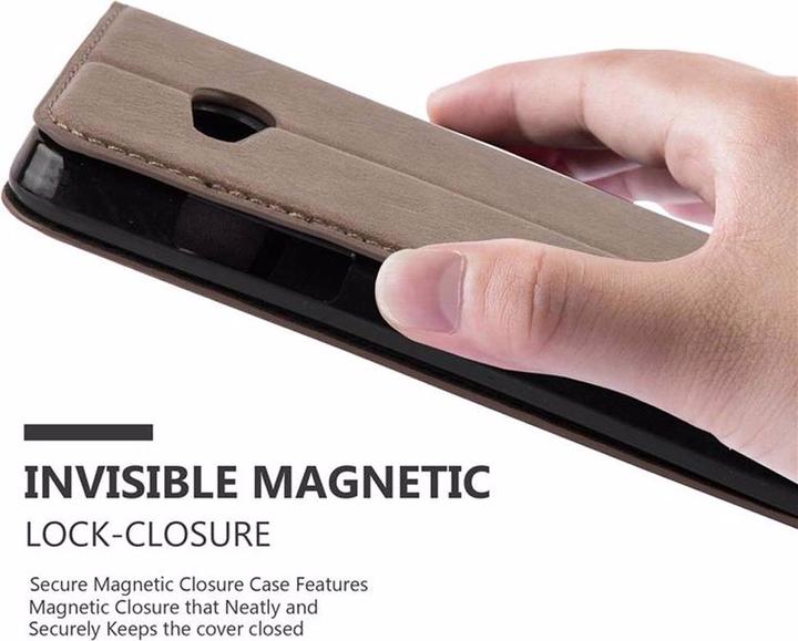Produktbild Cadorabo Book Invisible Magnet Cover (Microsoft Lumia 550)