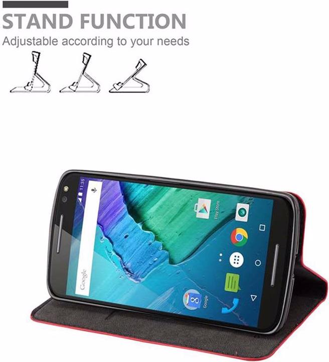 Immagine prodotto Cadorabo Copertina magnetica invisibile del libro (Motorola Moto X Style)