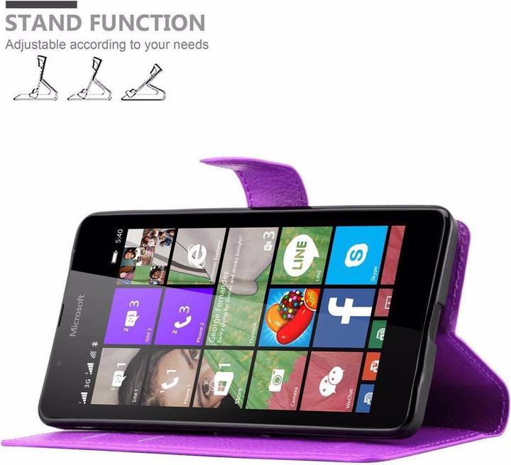 Productafbeelding Cadorabo Boek met kaft met standfunctie (Microsoft Lumia 540)