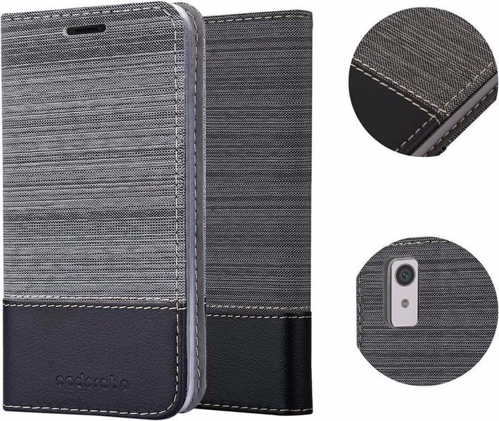 Produktbild Cadorabo Book Jeans Optik Cover (Sony Xperia XA1)