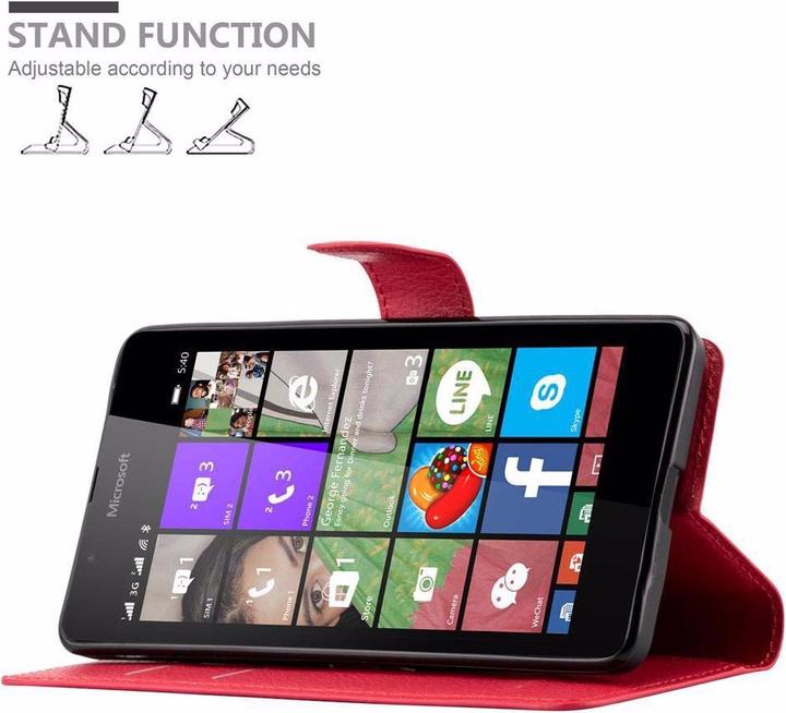 Productafbeelding Cadorabo Boek met kaft met standfunctie (Microsoft Lumia 540)