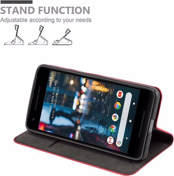 Produktbild Cadorabo Book Invisible Magnet Cover (Google Pixel 2)