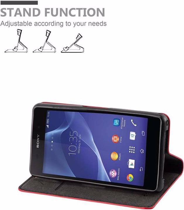 Immagine prodotto Cadorabo Copertina magnetica invisibile del libro (Sony Xperia Z2 Compact)