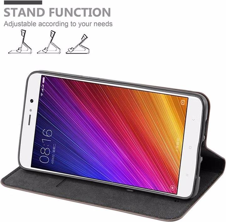 Immagine prodotto Cadorabo Copertina magnetica invisibile del libro (Mi 5s Plus)