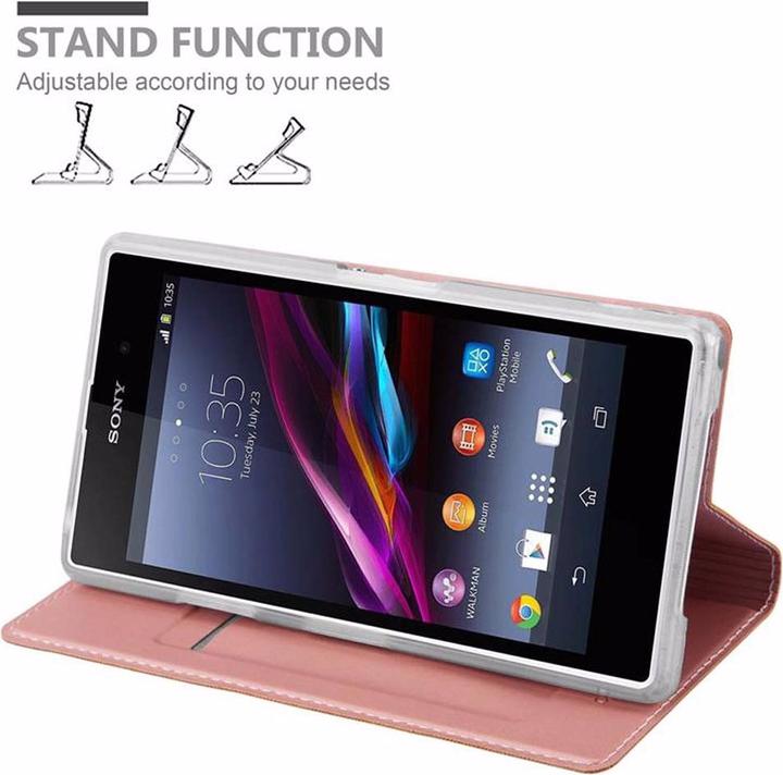 Image du produit Cadorabo Book Classy Style Cover (Sony Xperia Z1)
