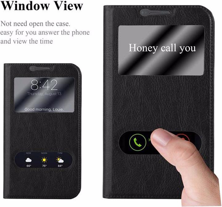 Actual product image Cadorabo Book with View double window cover (G3)