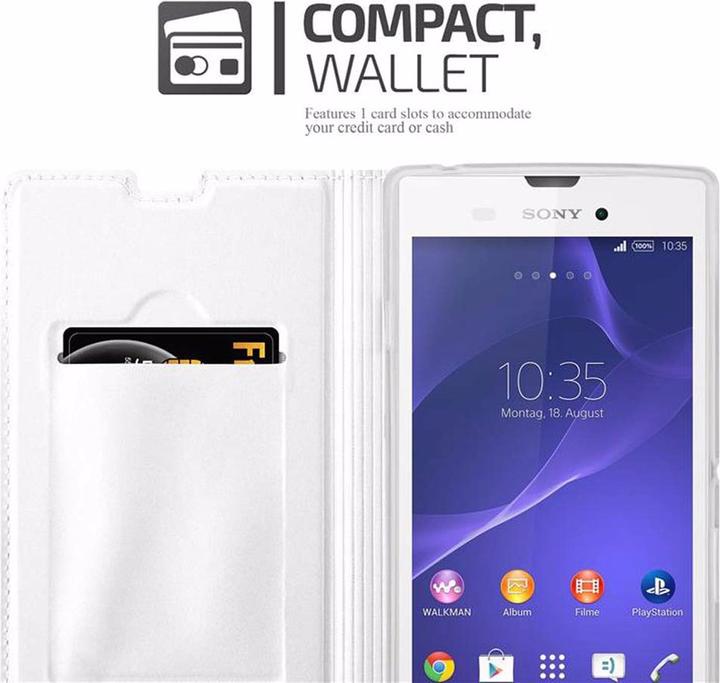 Image du produit Cadorabo Book Classy Style Cover (Sony Xperia T2 Ultra)