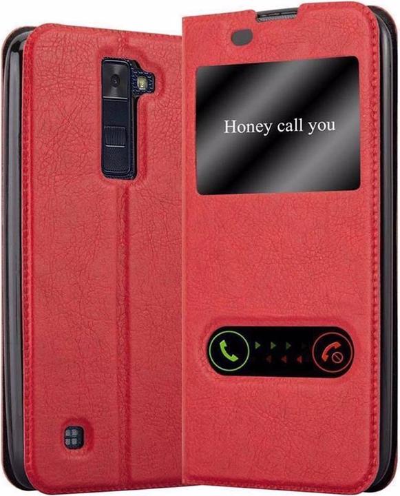 Produktbild Cadorabo Book mit View Doppelfenster Cover (LG K8)