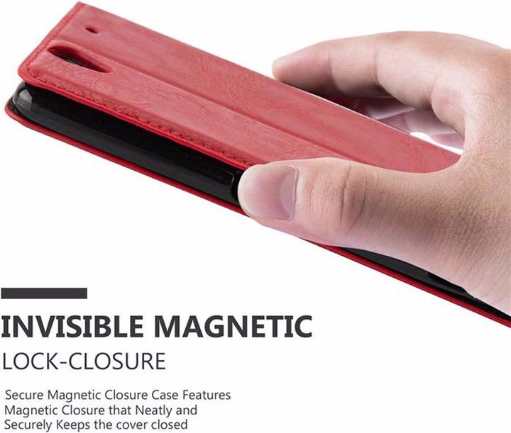 Actual product image Cadorabo Book Invisible Magnet Cover (Sony Xperia C4)