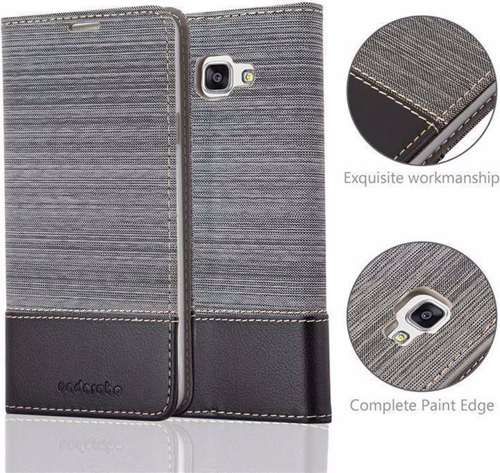 Produktbild Cadorabo Book Jeans Optik Cover (Samsung Galaxy A7 (2016))