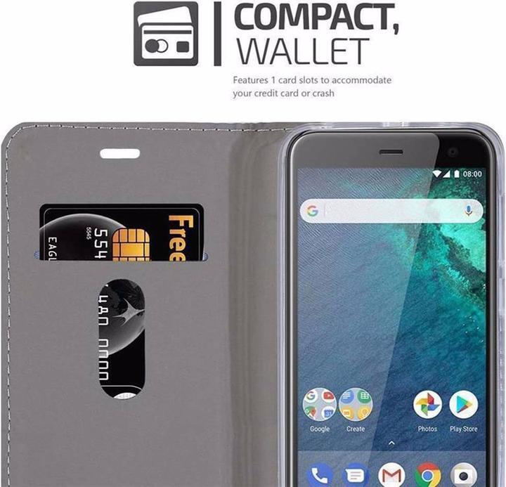 Actual product image Cadorabo Book Jeans Optics Cover (HTC U11 Life)