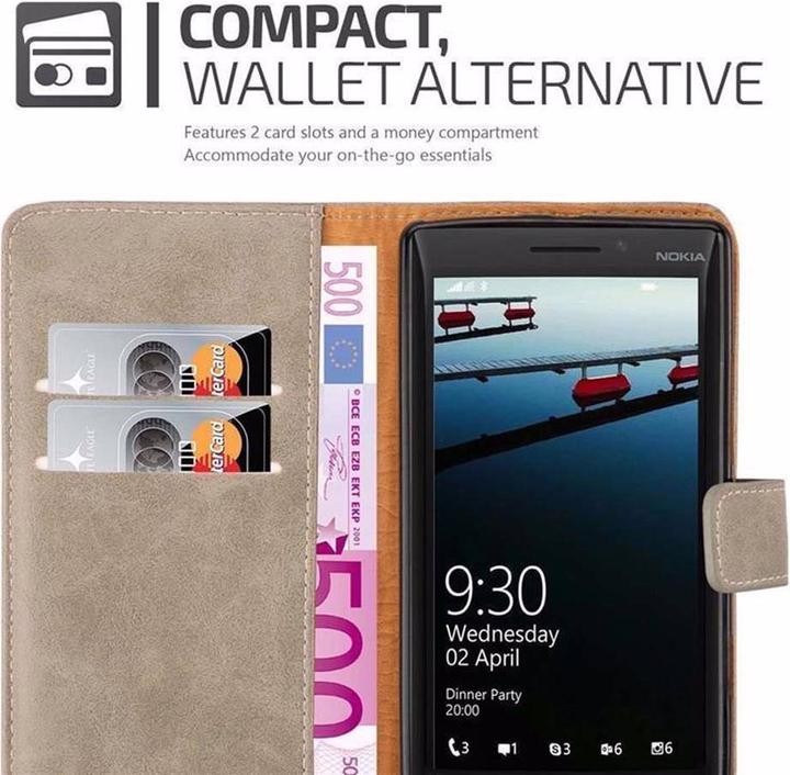Actual product image Cadorabo Book Luxury Cover (Nokia Lumia 930, Nokia Lumia Icon 929)