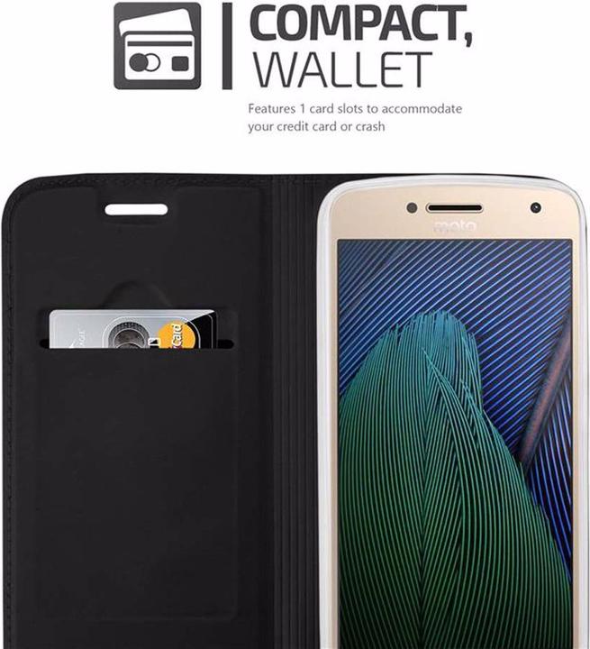 Immagine prodotto Cadorabo Copertina in stile libro di classe (Motorola Moto G5 Plus)