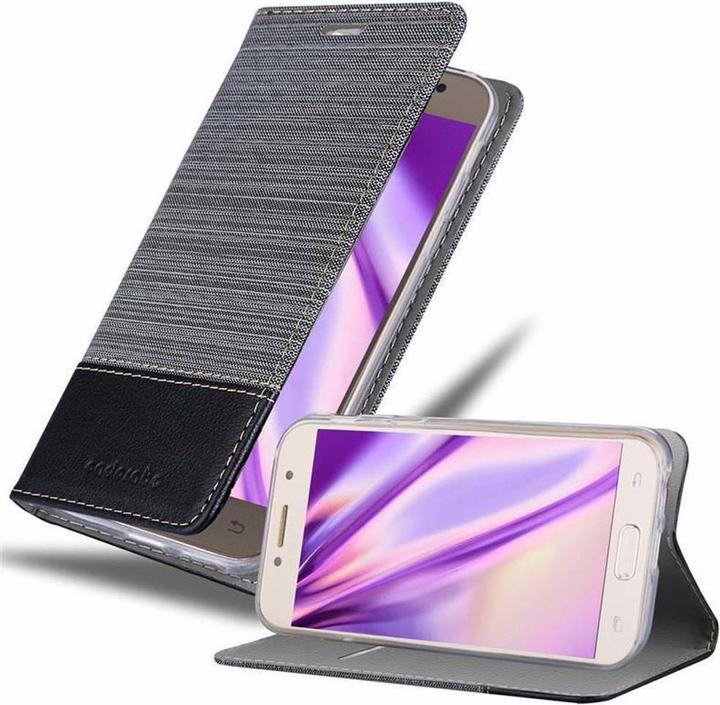 Produktbild Cadorabo Book Jeans Optik Cover (Samsung Galaxy A7 (2017))