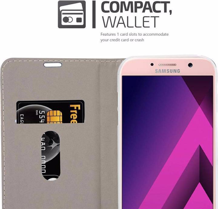 Produktbild Cadorabo Book Jeans Optik Cover (Samsung Galaxy A7 (2017))
