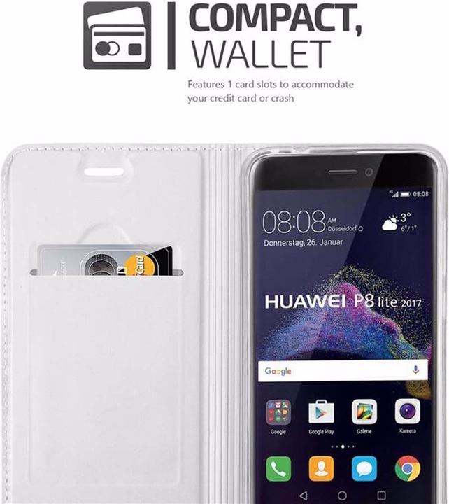 Immagine prodotto Cadorabo Copertina in stile libro di classe (Huawei P8 Lite (2017))