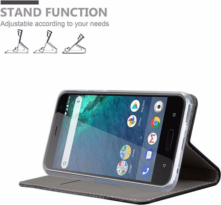 Actual product image Cadorabo Book Jeans Optics Cover (HTC U11 Life)