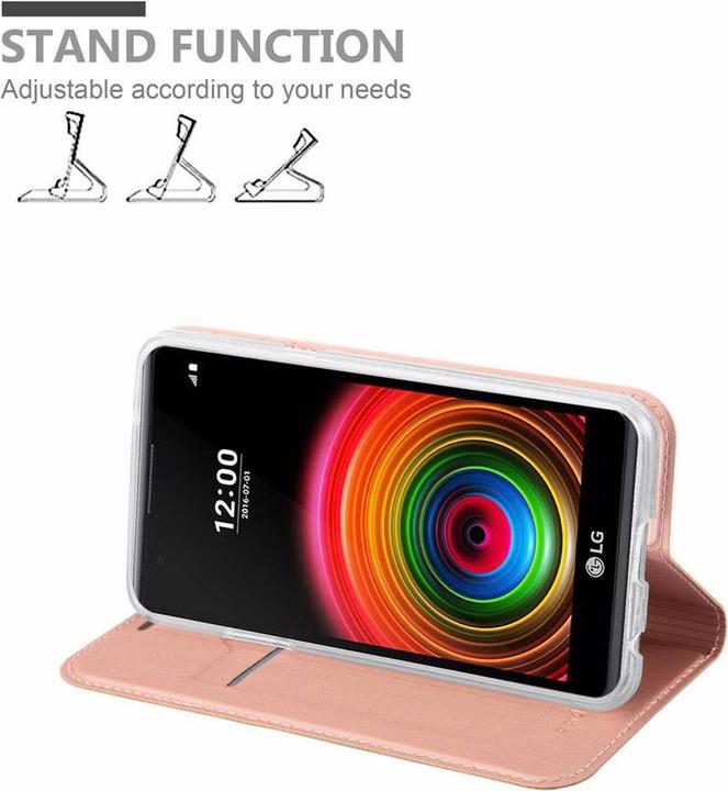 Immagine prodotto Cadorabo Copertina in stile libro di classe (LG X Power)