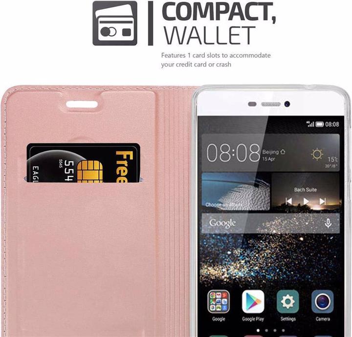 Actual product image Cadorabo Book Classy Style Cover (Huawei P8)