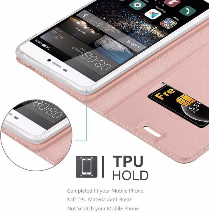 Actual product image Cadorabo Book Classy Style Cover (Huawei P8)