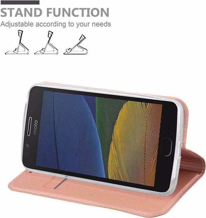 Image du produit Cadorabo Book Classy Style Cover (Motorola Moto G5)