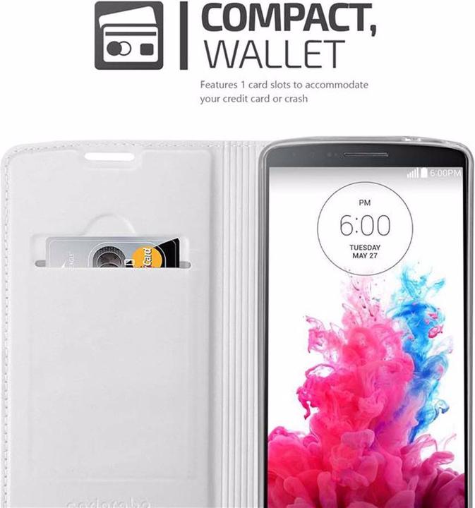 Produktbild Cadorabo Book Classy Style Cover (LG G3)