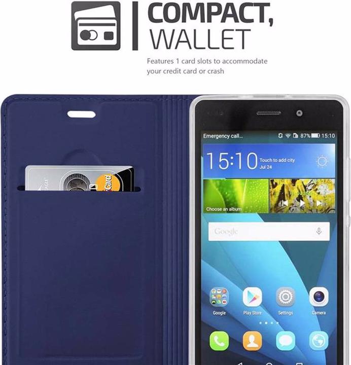 Image du produit Cadorabo Book Classy Style Cover (Huawei P8 Lite)