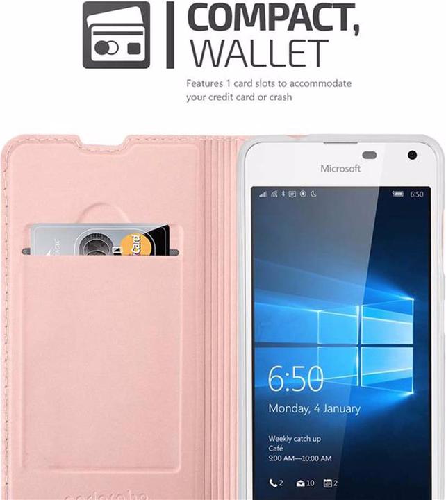 Image du produit Cadorabo Book Classy Style Cover (Microsoft Lumia 650)