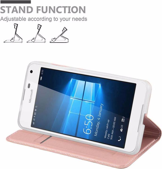 Image du produit Cadorabo Book Classy Style Cover (Microsoft Lumia 650)