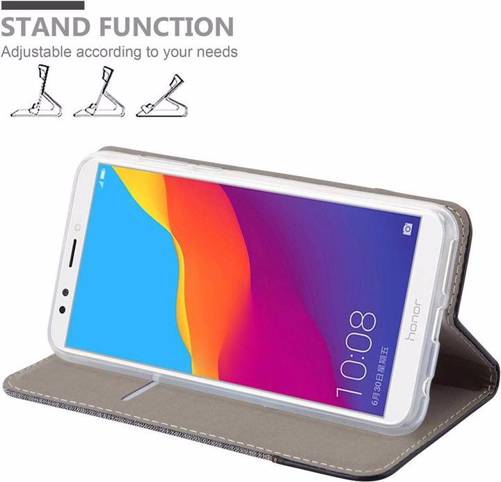 Actual product image Cadorabo Book Jeans Optics Cover (Honor 7c)