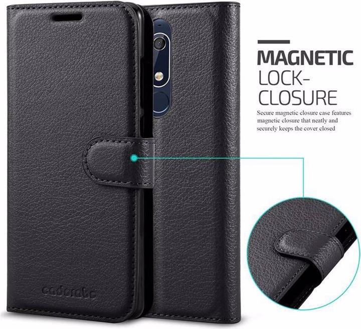 Image du produit Cadorabo Book avec fonction stand Cover (Nokia 5.1)