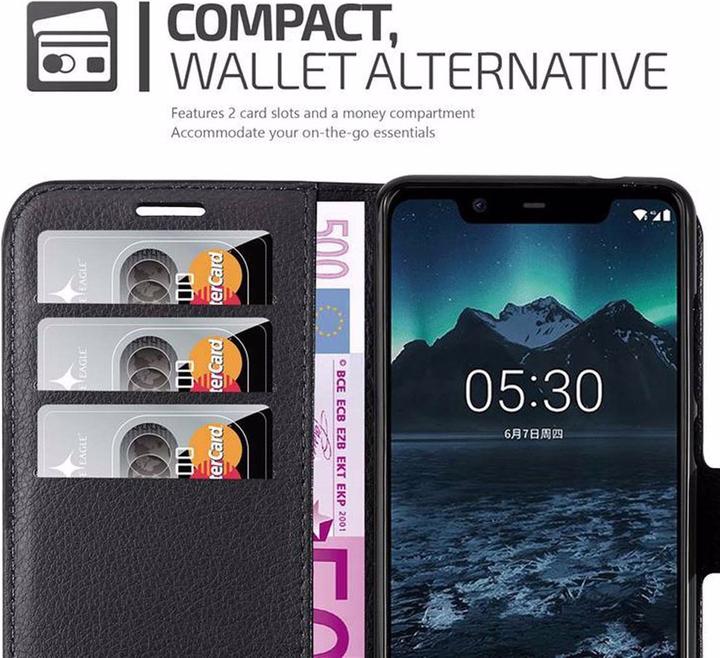 Image du produit Cadorabo Book avec fonction stand Cover (Nokia 5.1)