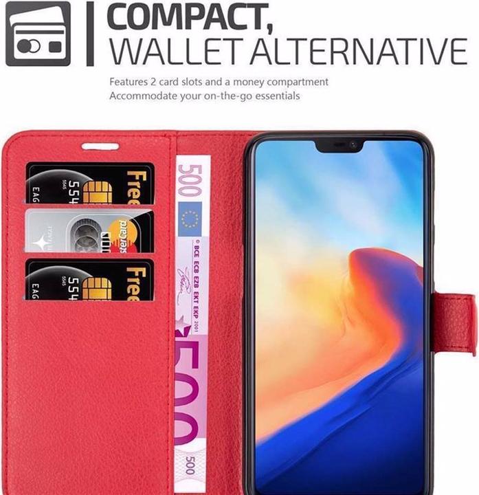 Productafbeelding Cadorabo Boek met kaft met standfunctie (OnePlus 6)