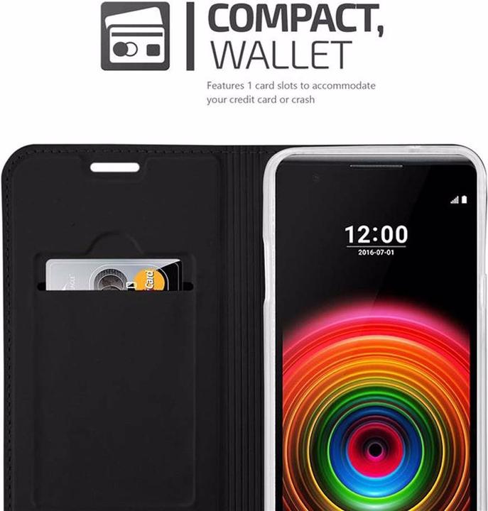 Immagine prodotto Cadorabo Copertina in stile libro di classe (LG X Power)