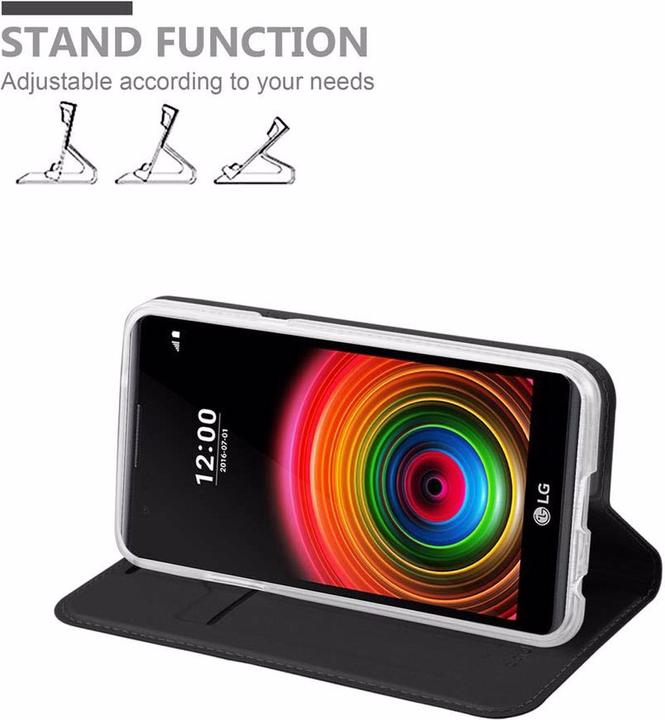 Immagine prodotto Cadorabo Copertina in stile libro di classe (LG X Power)