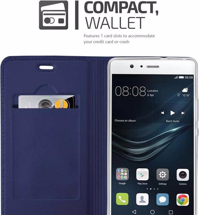 Image du produit Cadorabo Book Classy Style Cover (Huawei P9 Lite)