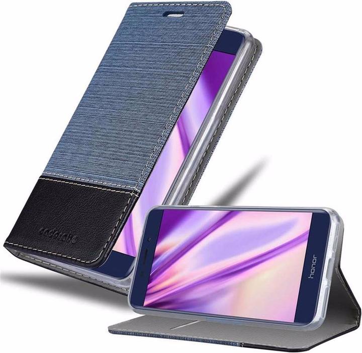 Produktbild Cadorabo Book Jeans Optik Cover (Honor 6C Pro)
