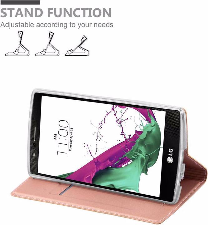 Image du produit Cadorabo Book Classy Style Cover (LG G4, Motorola Moto G4 Plus)