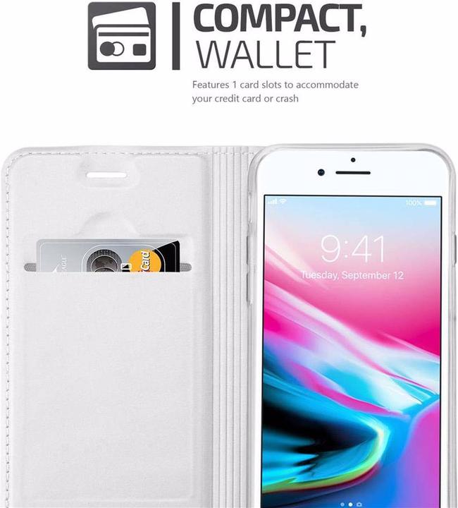 Immagine prodotto Cadorabo Copertina in stile libro di classe (Apple iPhone SE (seconda generazione), Apple iPhone 7)