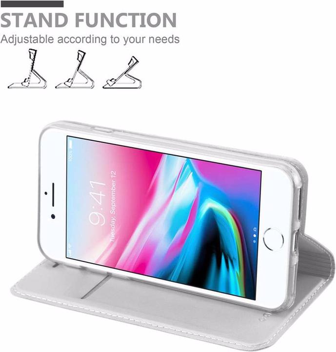 Immagine prodotto Cadorabo Copertina in stile libro di classe (Apple iPhone SE (seconda generazione), Apple iPhone 7)