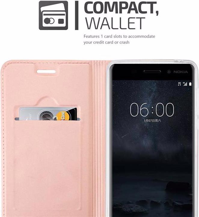 Image du produit Cadorabo Book Classy Style Cover (Nokia 6)