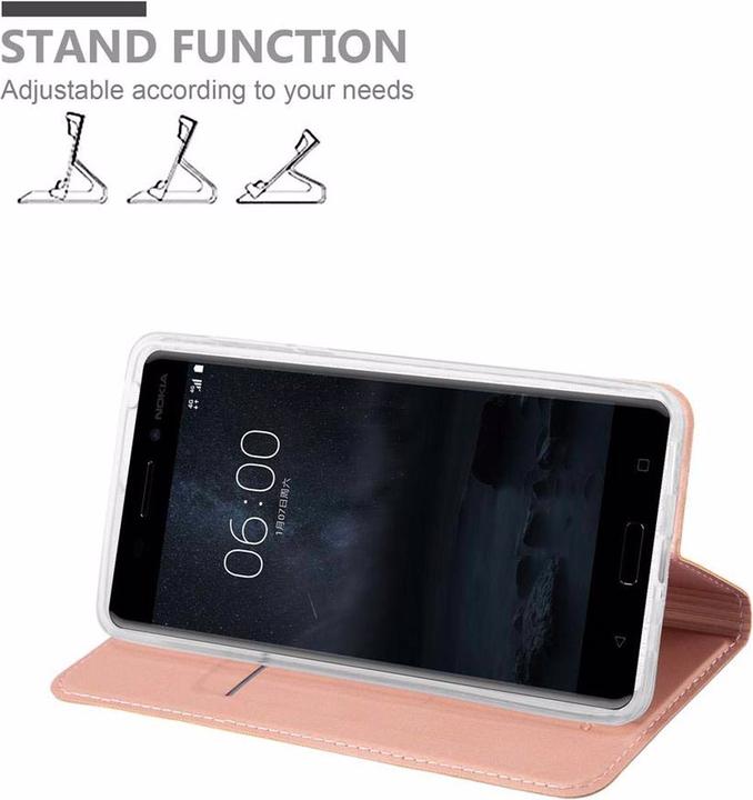 Image du produit Cadorabo Book Classy Style Cover (Nokia 6)