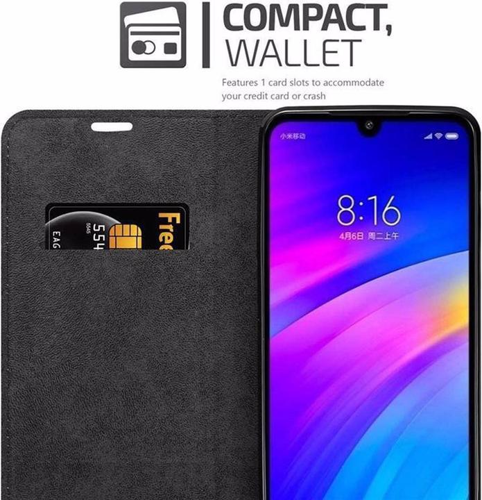 Immagine prodotto Cadorabo Copertina magnetica invisibile del libro (Xiaomi Redmi 7)