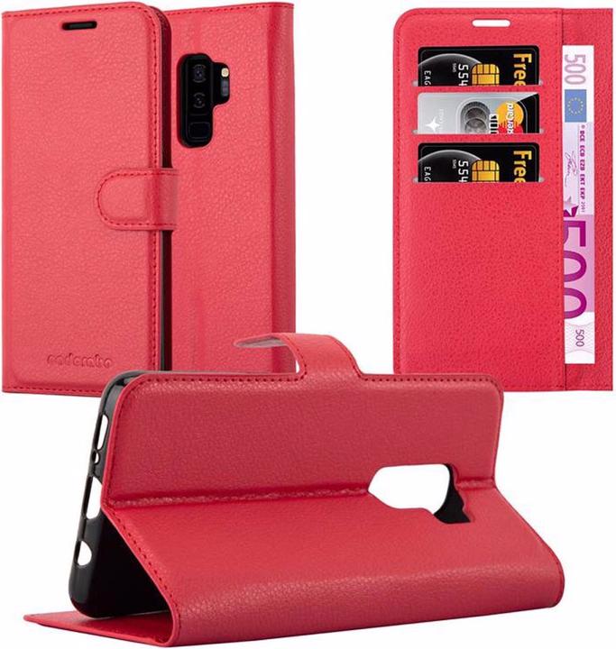 Actual product image Cadorabo Book with stand function cover (Samsung Galaxy S9+)
