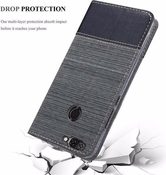 Immagine prodotto Cadorabo Copertina del libro Jeans Optics (ZTE Blade V9)