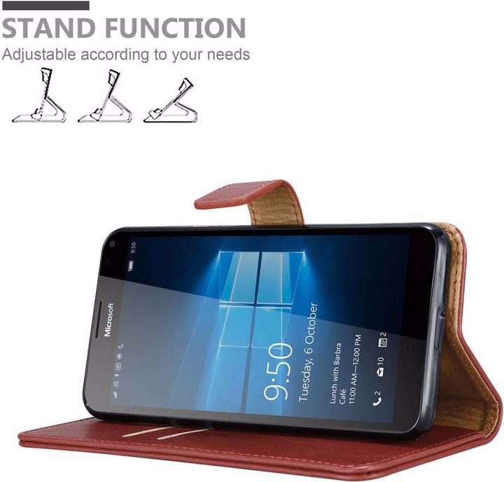 Immagine prodotto Cadorabo Copertina di lusso del libro (Microsoft Lumia 950 XL)