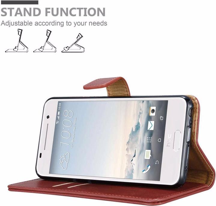Actual product image Cadorabo Book Luxury Cover (HTC One A9)