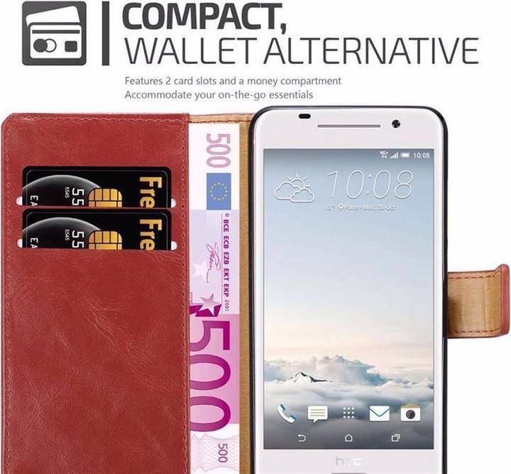 Actual product image Cadorabo Book Luxury Cover (HTC One A9)